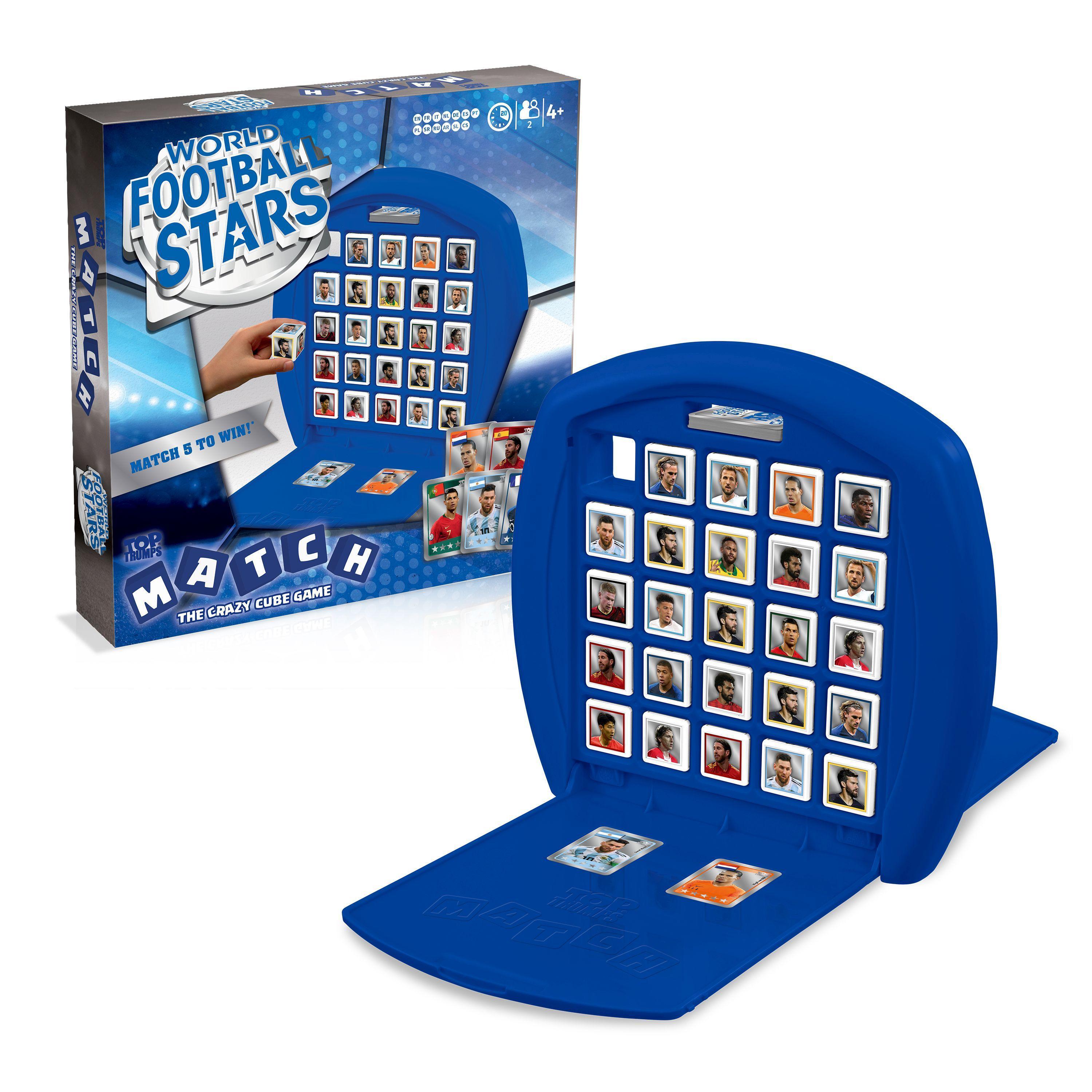 Match Weltfussball Stars, blaue Edition (Kinderspiel)