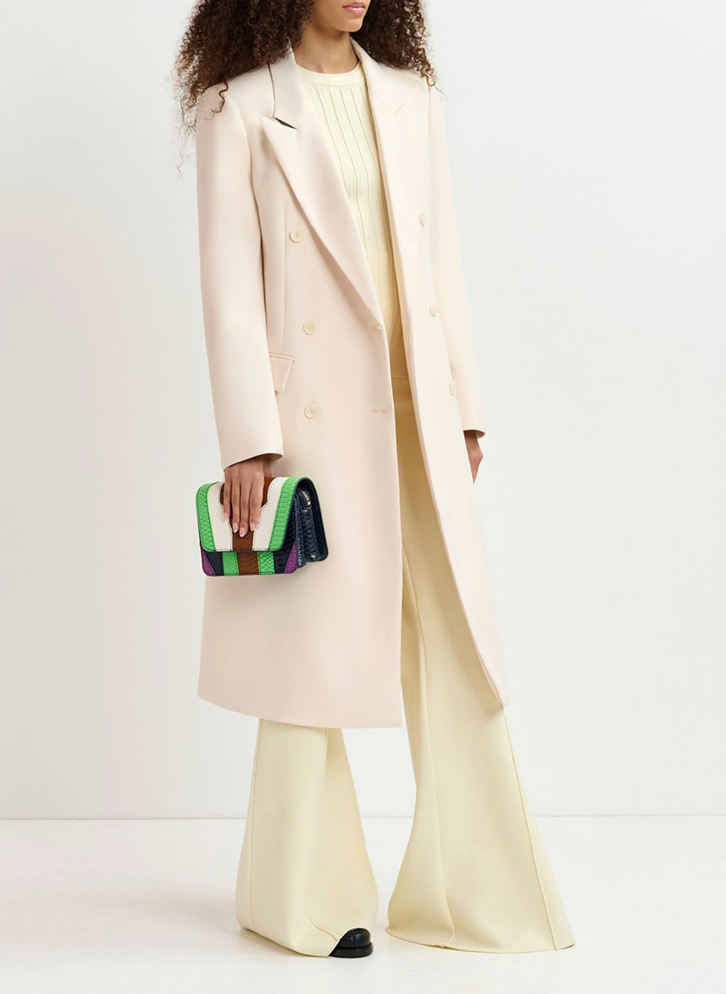 GELLO - Sac bandoulière effet cuir serpent | Multicolore