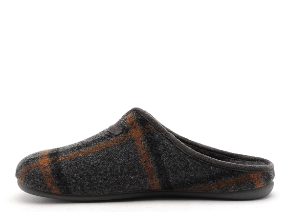 La maison de l espadrille chaussons homme 6733 5 gris