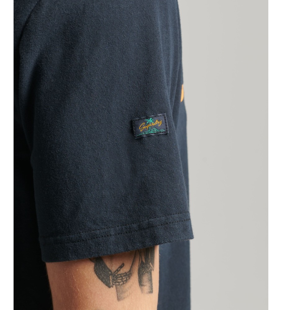 Camiseta Superdry Vintage Terrain Classic preta