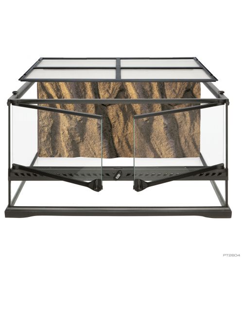 Exo Terra Glas Terrarium Incl Achterwand - Terraria - 60x45x30 cm