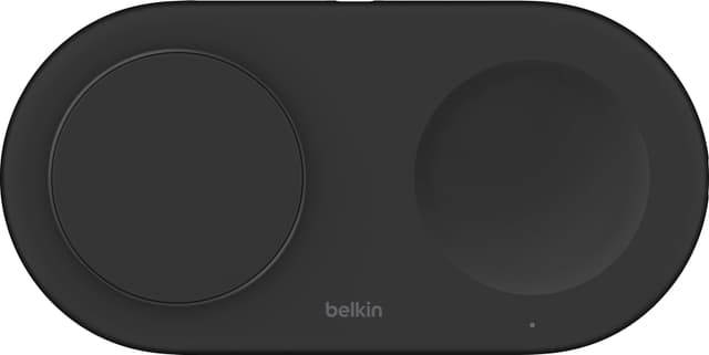 Belkin BoostCharge Pro 2i1 Magnetic Qi2 trådløs oplader (sort)