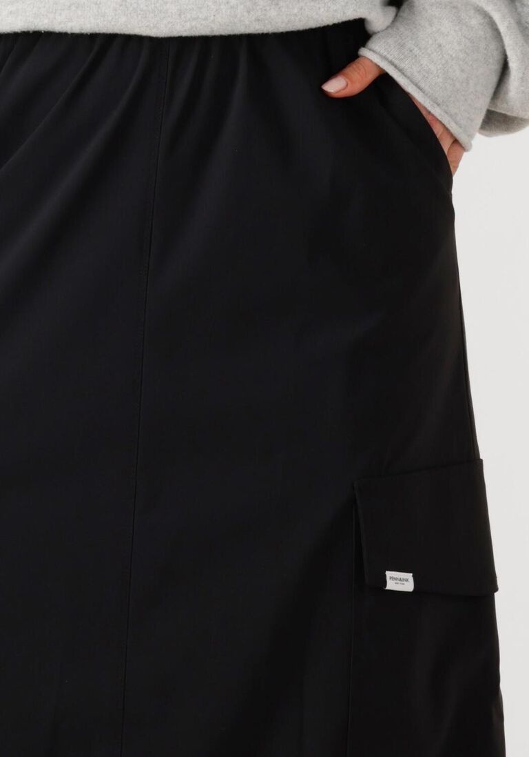 zwarte penn & ink maxirok skirt w25n1636