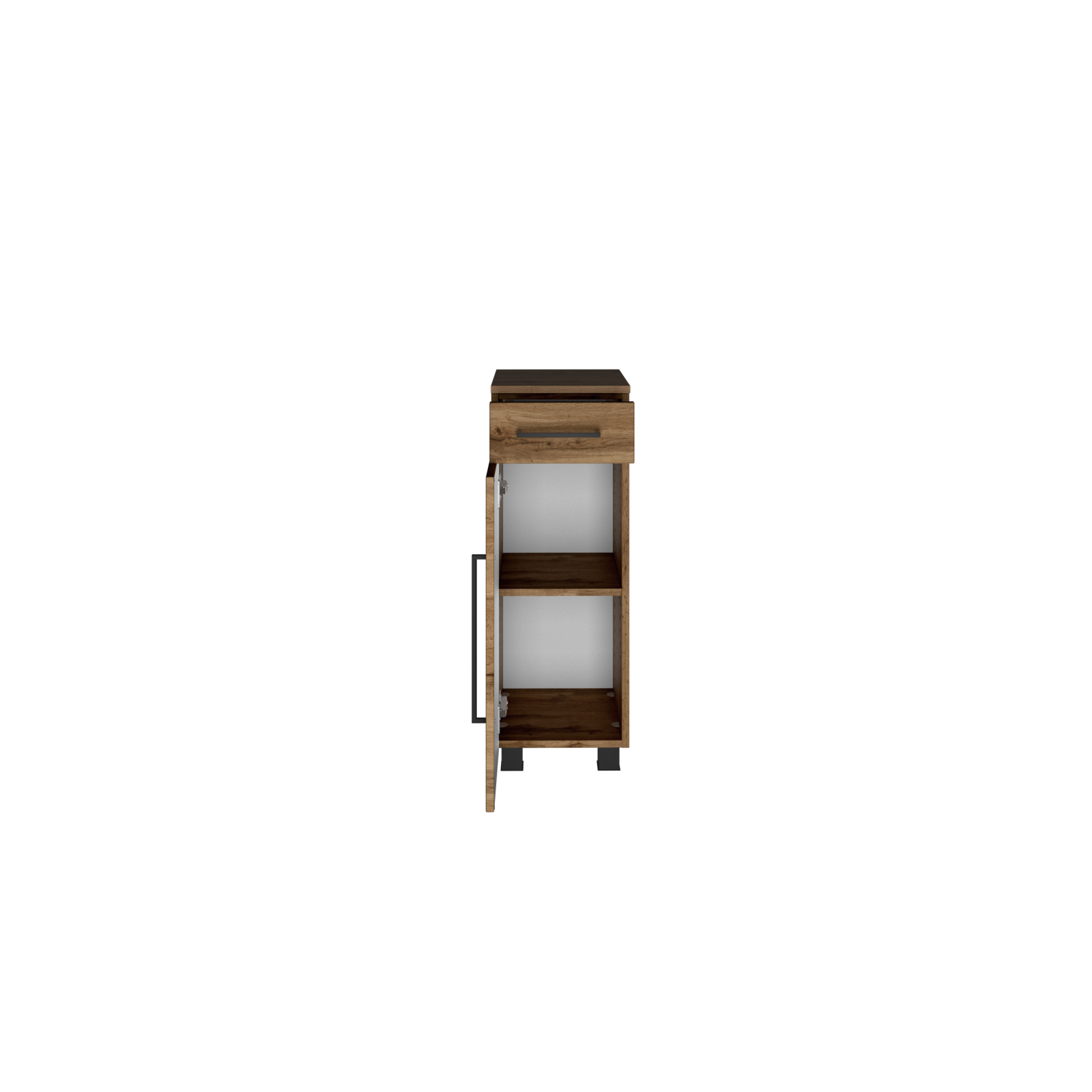 Unterschrank LUZERN - Wotaneiche - 30 cm breit