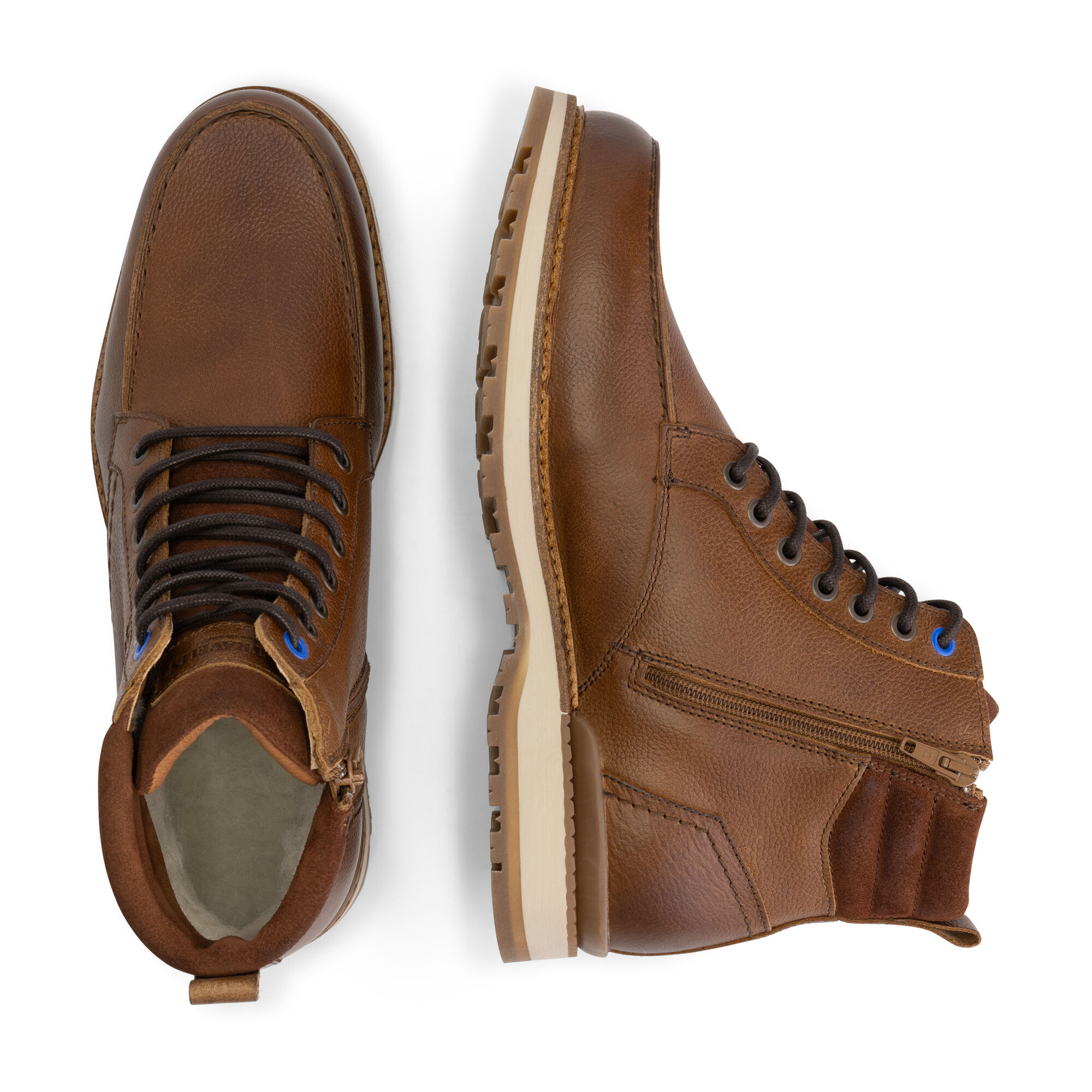 Travelin' HR Levring - Veterschoenen - Cognac - 40