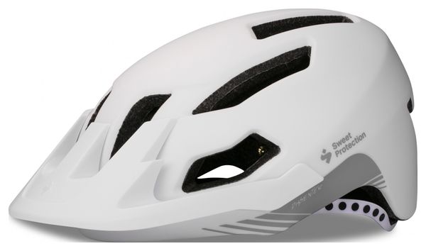 Casque Sweet Protection Dissenter Matte Blanc