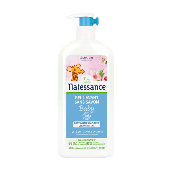 Natessance Gel Lavant Sans Savon - Bébé 500ml
