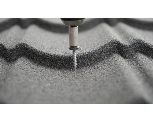 EASY-Pan metaaltegelgranulaat leisteen 1135 x 860 x 2,8 mm