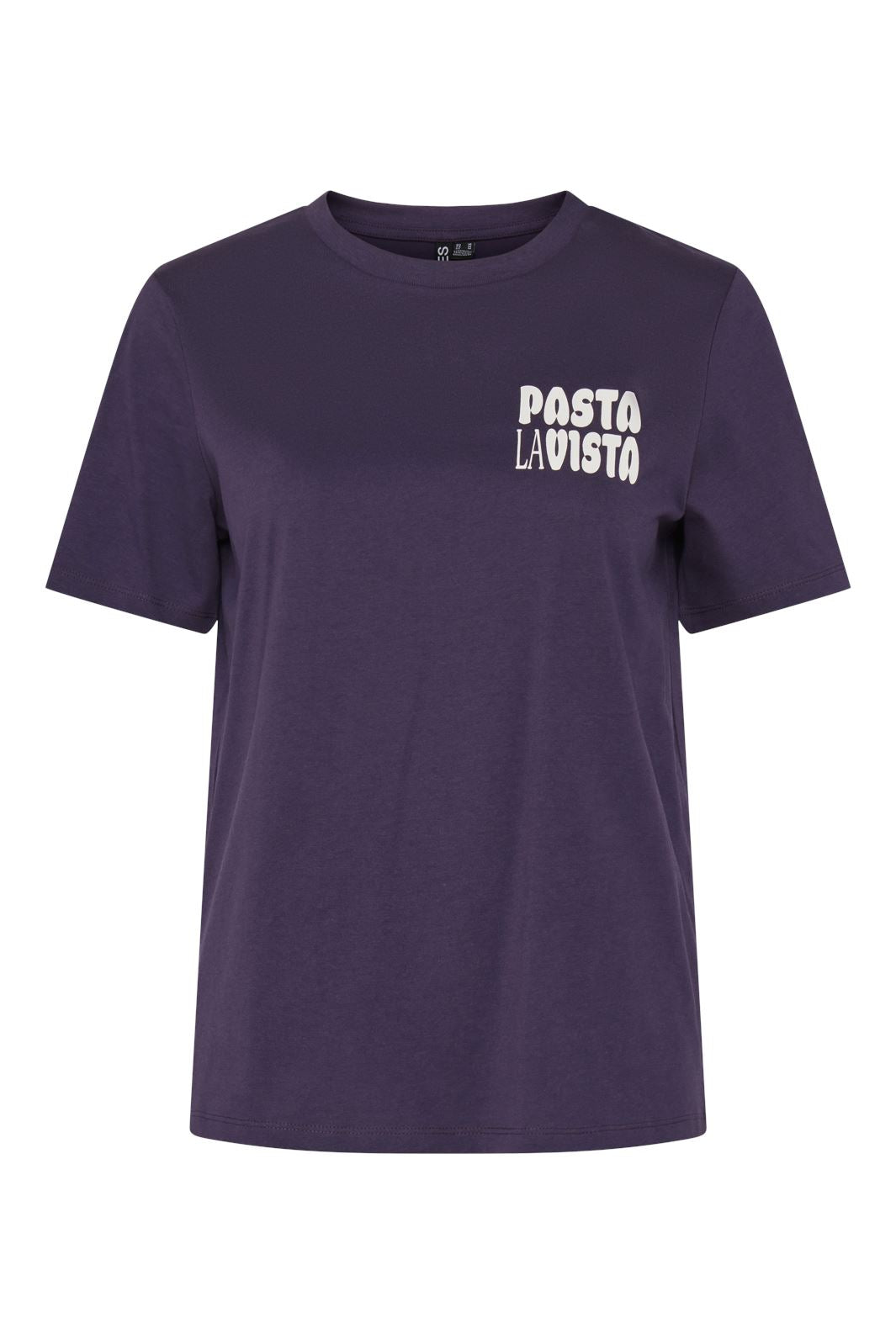 Pieces Pcpukka Ss Printed T-Shirt 4630140 sweet grape pasta lavista