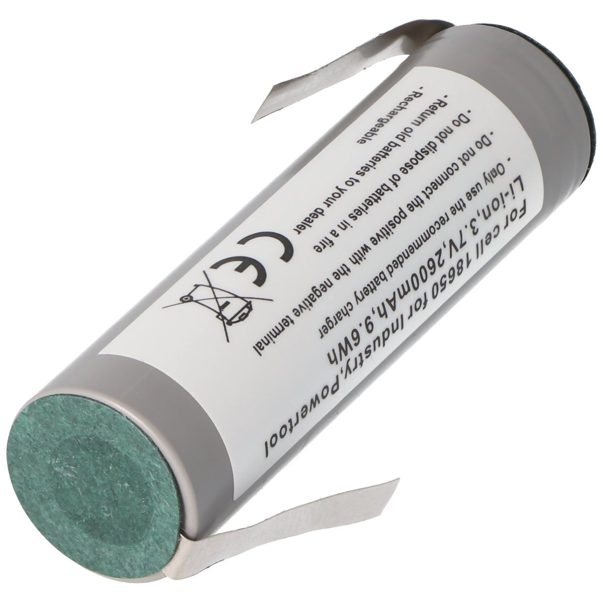 Accu geschikt voor Bosch IXO accuschroevendraaier 3.6V Li-Ion accu 67x18.2mm