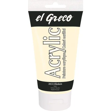 KREUL el Greco Acrylic Elfenbein 150 ml Tube