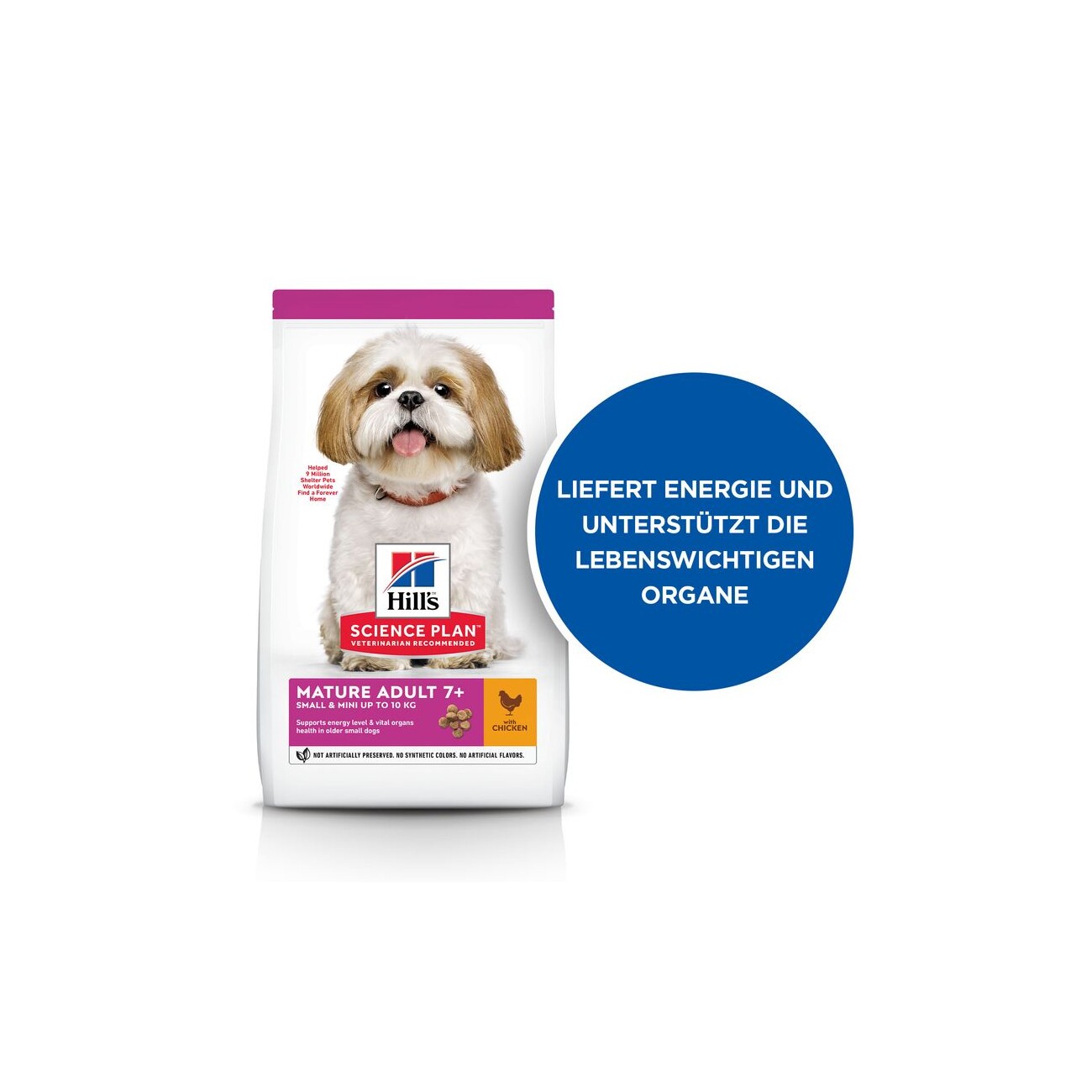 Hill's Science Plan Small & Miniature Senior 7+, Huhn 1,5 kg