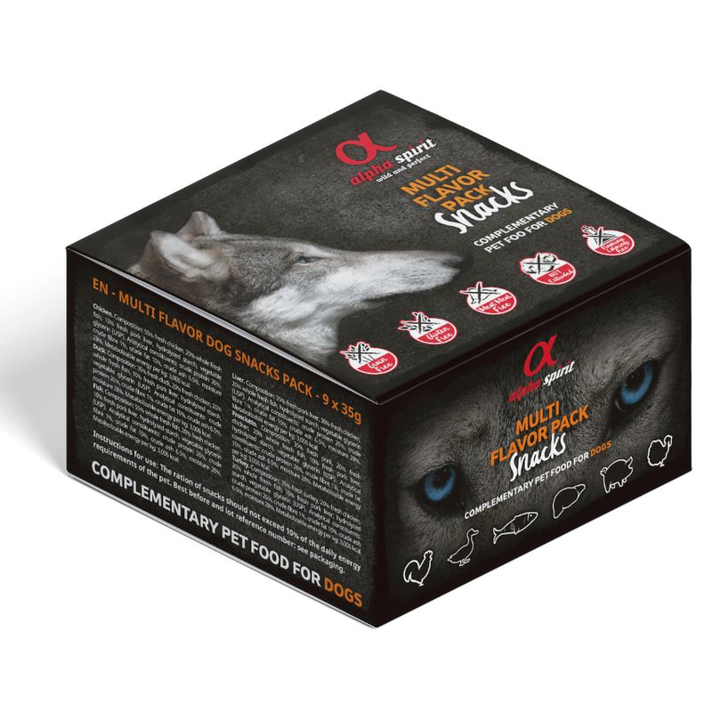 Lot mixte Alpha Spirit Dog