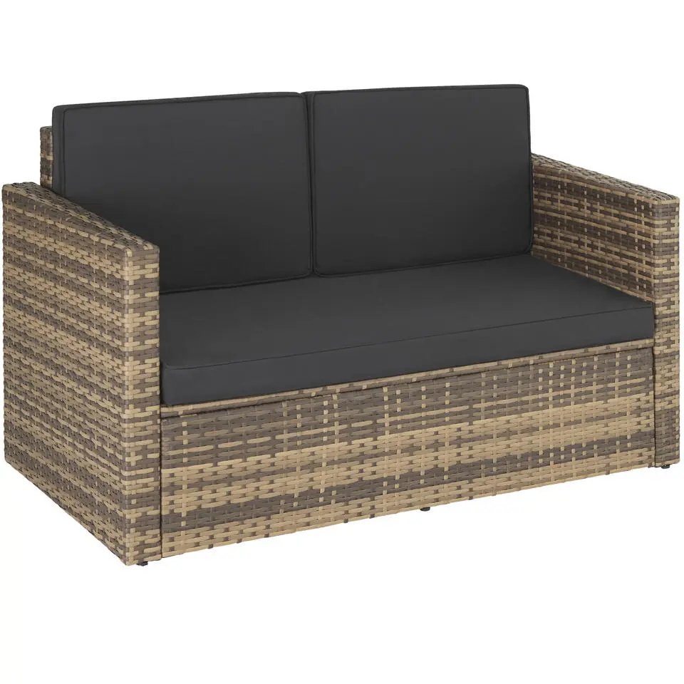 tectake Wicker loungesofa Corfu, Natuur