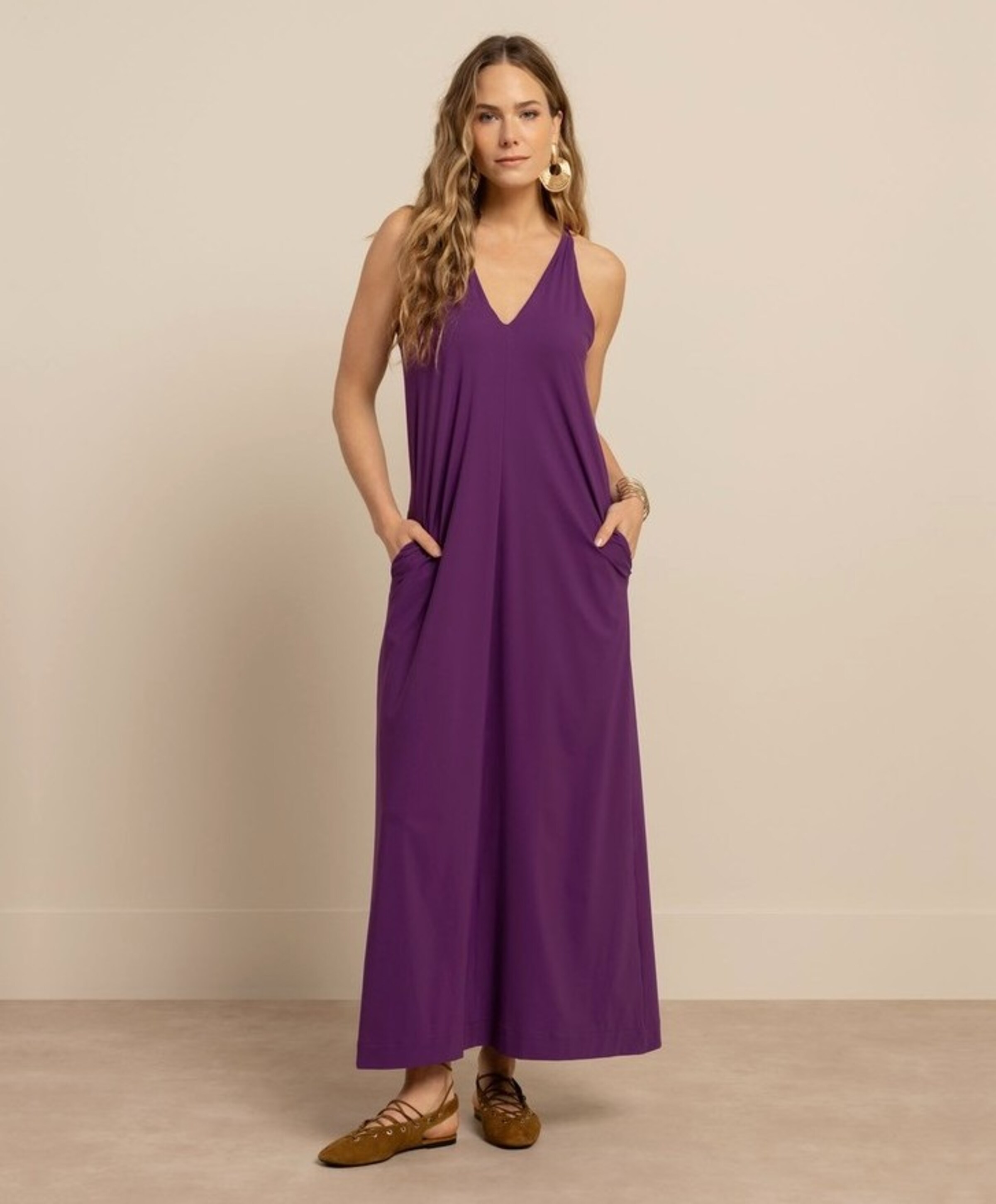 Studio Anneloes Dames jurk paars
