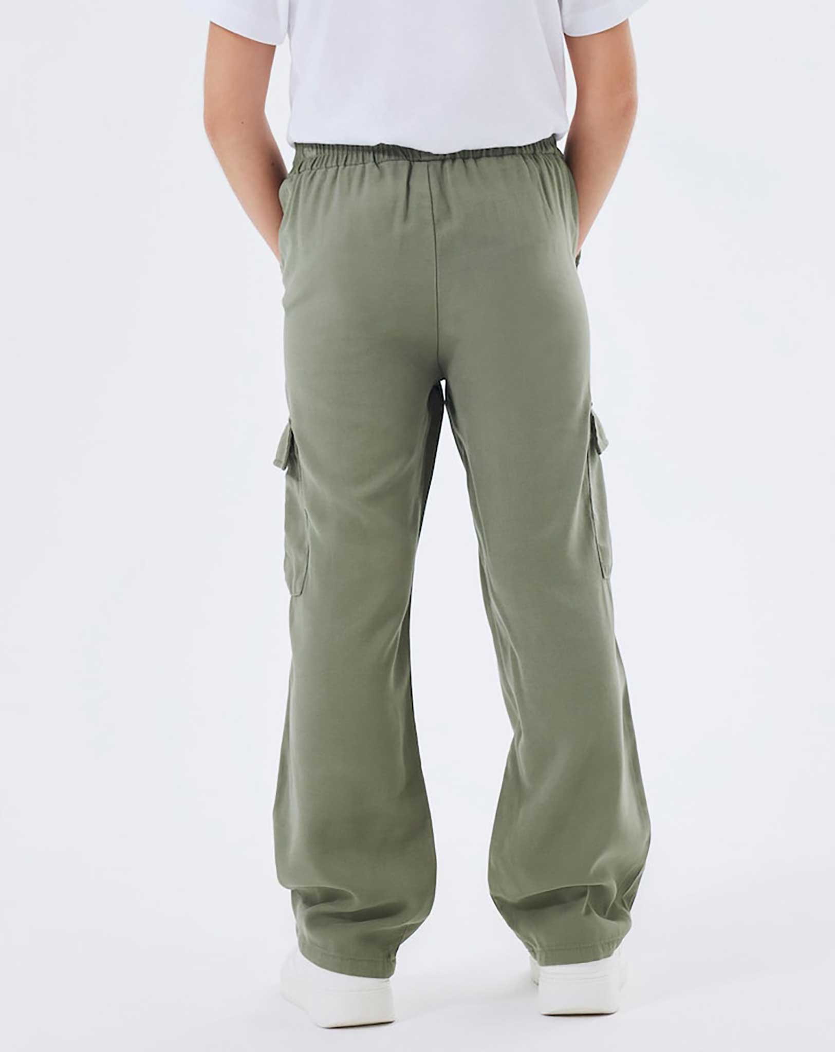 Cargo-Hose NKFBELLA ST 8262-BU in deep lichen green