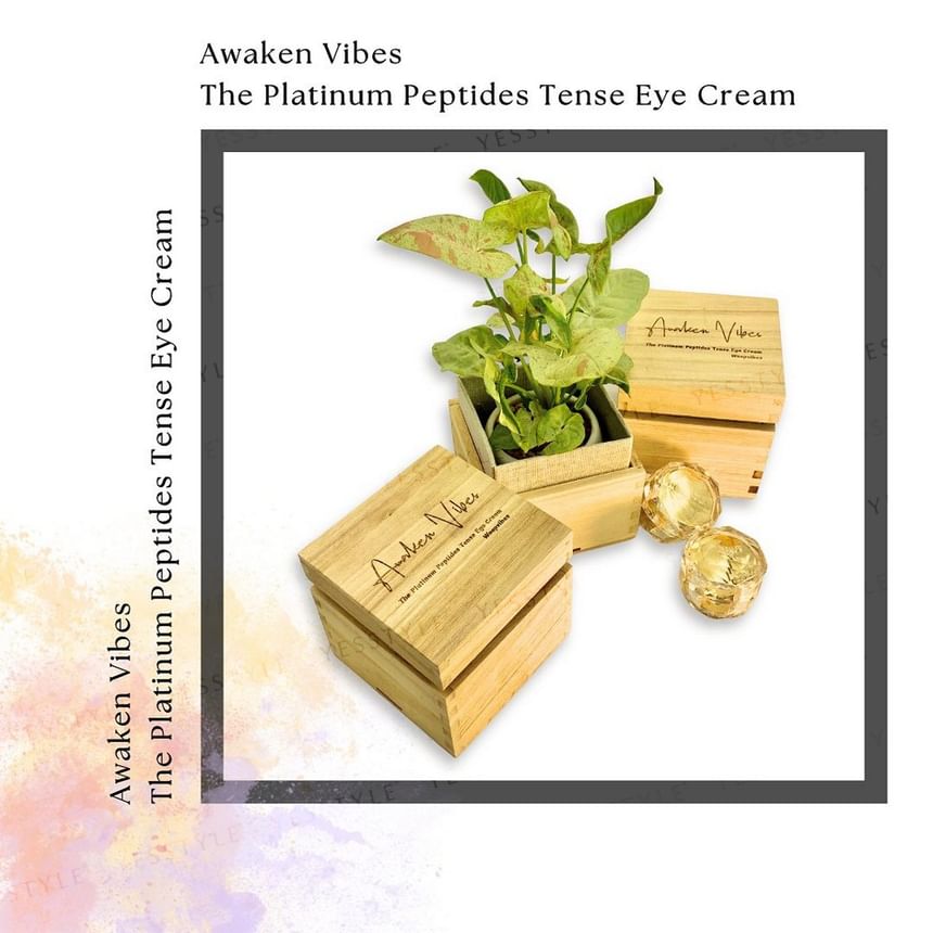 Woopvibes - Awaken Vibes De Platinum Peptides Tense Eye Cream