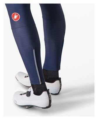 Cuissard Long à Bretelles Castelli Entrata Bleu Marine