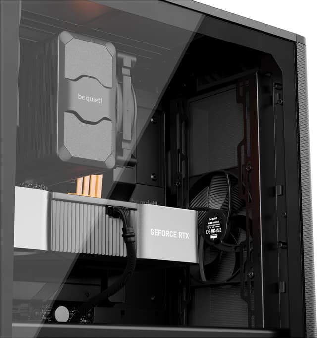 Be quiet! PURE BASE 501 Airflow Window PC-kabinet (sort)