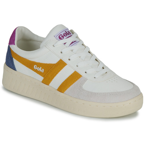 Gola - GRANDSLAM TRIDENT - Blanc / Jaune
