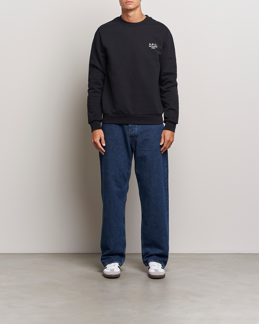 A.P.C. Rue Madame Sweatshirt Black/White