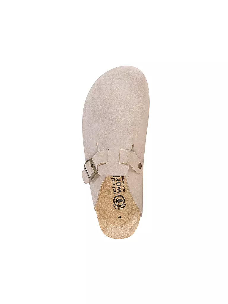 NATURAL WORLD Pantolette HERA creme