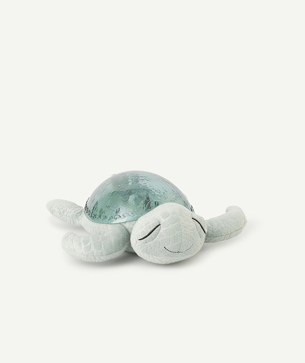 CLOUD Bveilleuse tortue musicale et lumineuse verte en fibres recyclées