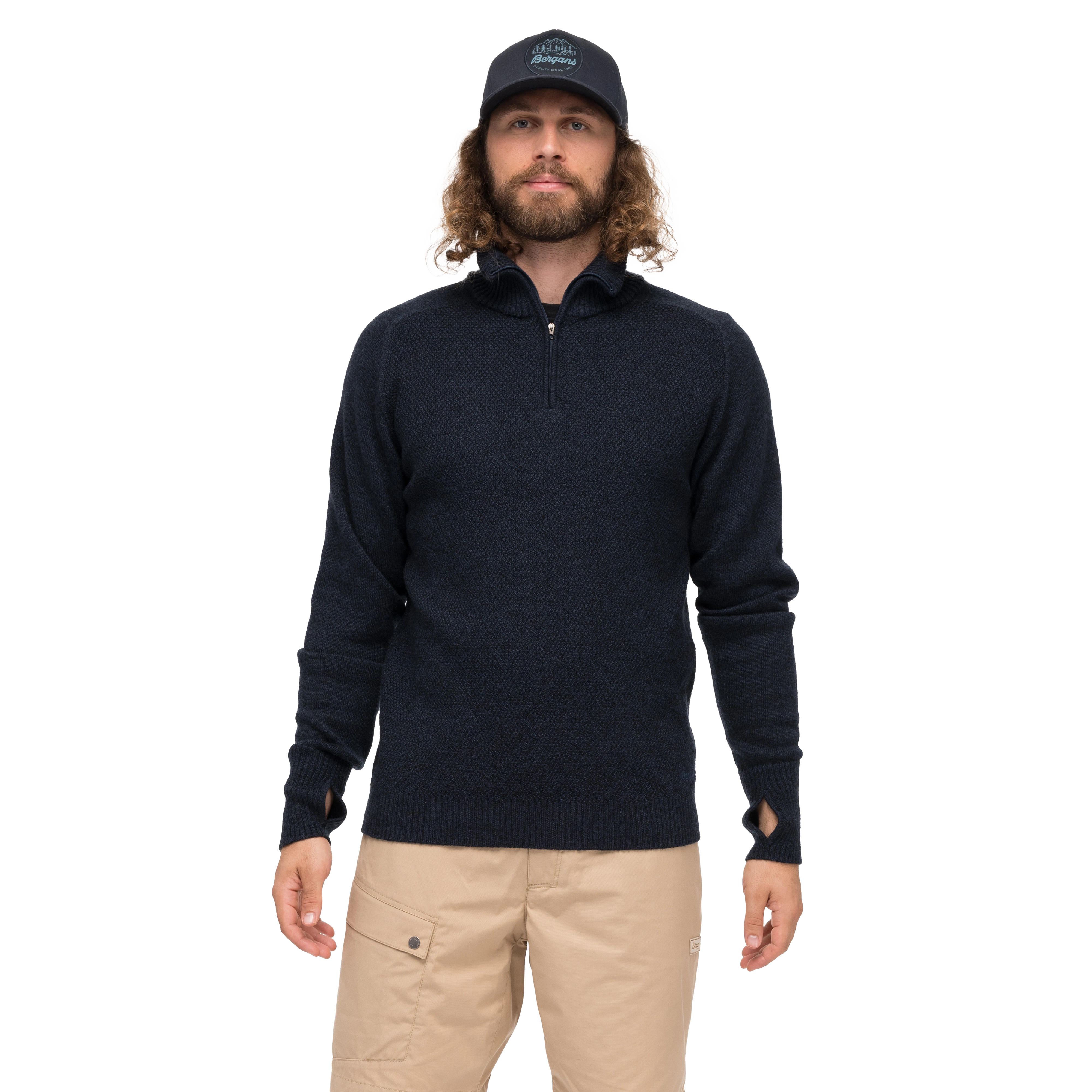 Ulriken Light Merino Jumper Men Navy Blue