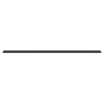 Zweeds rabatdeel Douglas zwart ca. 2,7 x 19 cm, lengte ca. 300 cm