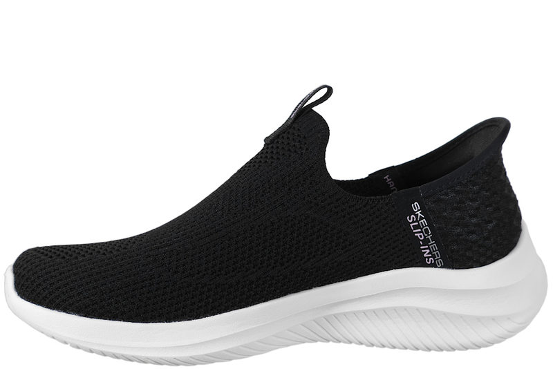SKECHERS ULTRA FLEX 3.0 EASY WIN BLACK SLIP-INS SNEAKER