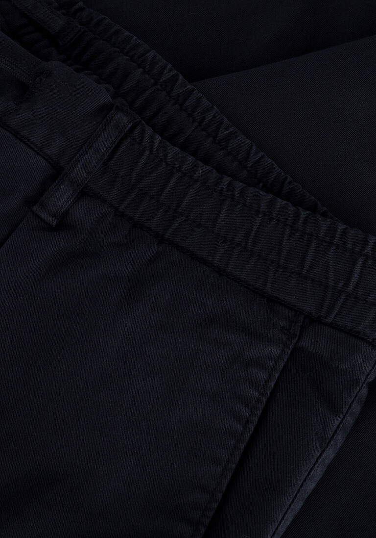 PROFUOMO donkerblauwe profuomo chino sportcord chino