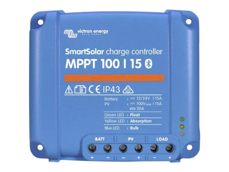 Victron Energy SmartSolar MPPT 100/15 - Controller - Bluetooth - blå, RAL 5012