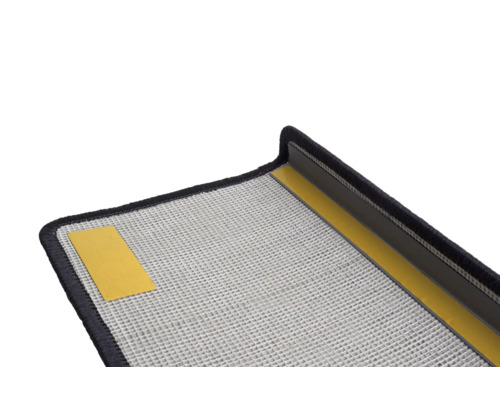 Traptredeset Carousel antraciet 28x65 cm 15-delig