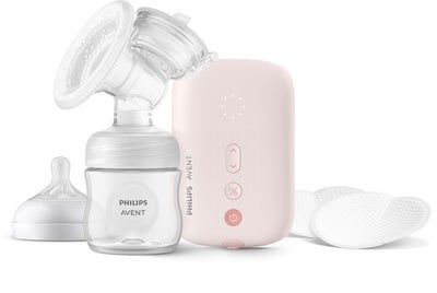 Philips Avent SCF395/01 Elektrisk Brystpumpe Singel, Pink
