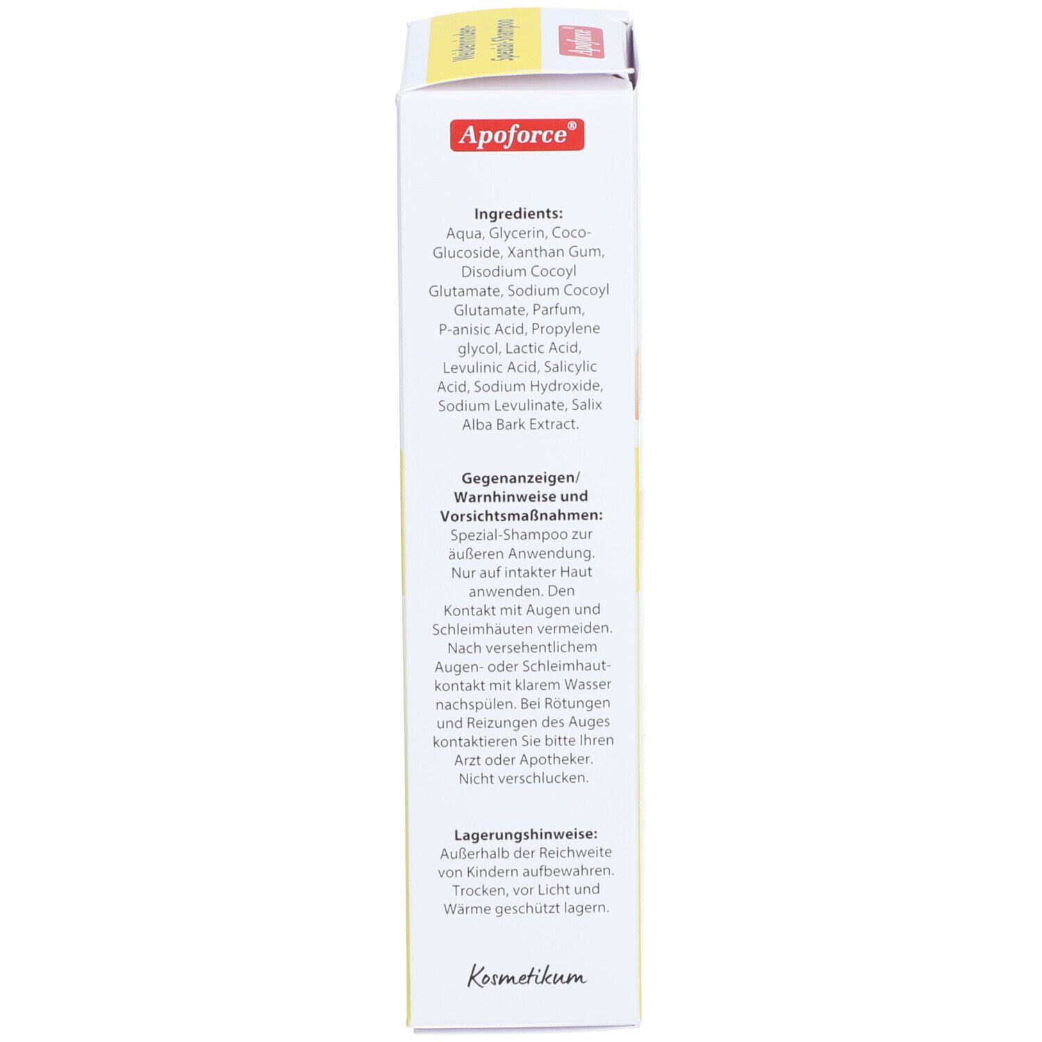 Apoforce® Weidenrinden Spezial-Shampoo
