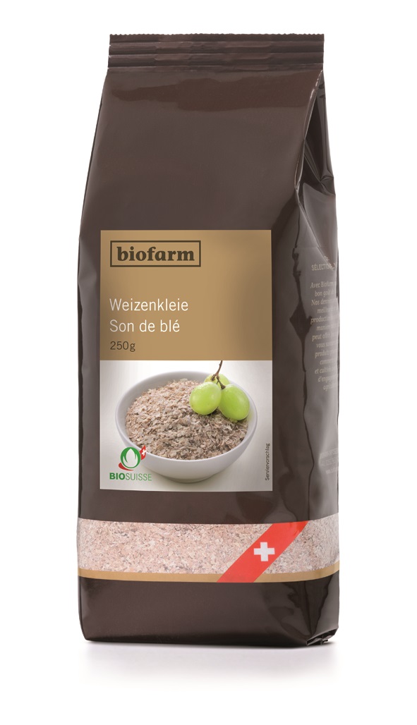 Biofarm Weizenkleie Knospe Btl 250 g