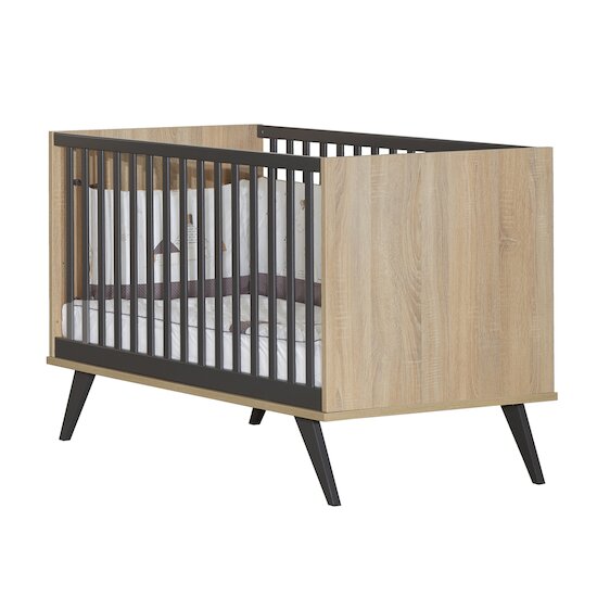 New York Little Big Bed évolutif   70 x 140 cm   de               Sauthon Baby's Sweet Home