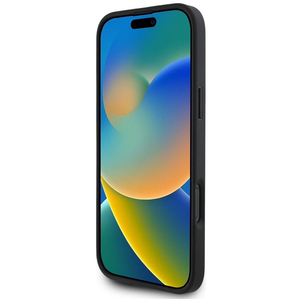 iPhone 16 Pro Max Leder Hardcase Hülle Victory Design (ASHCP16XPVIK) - Schwarz