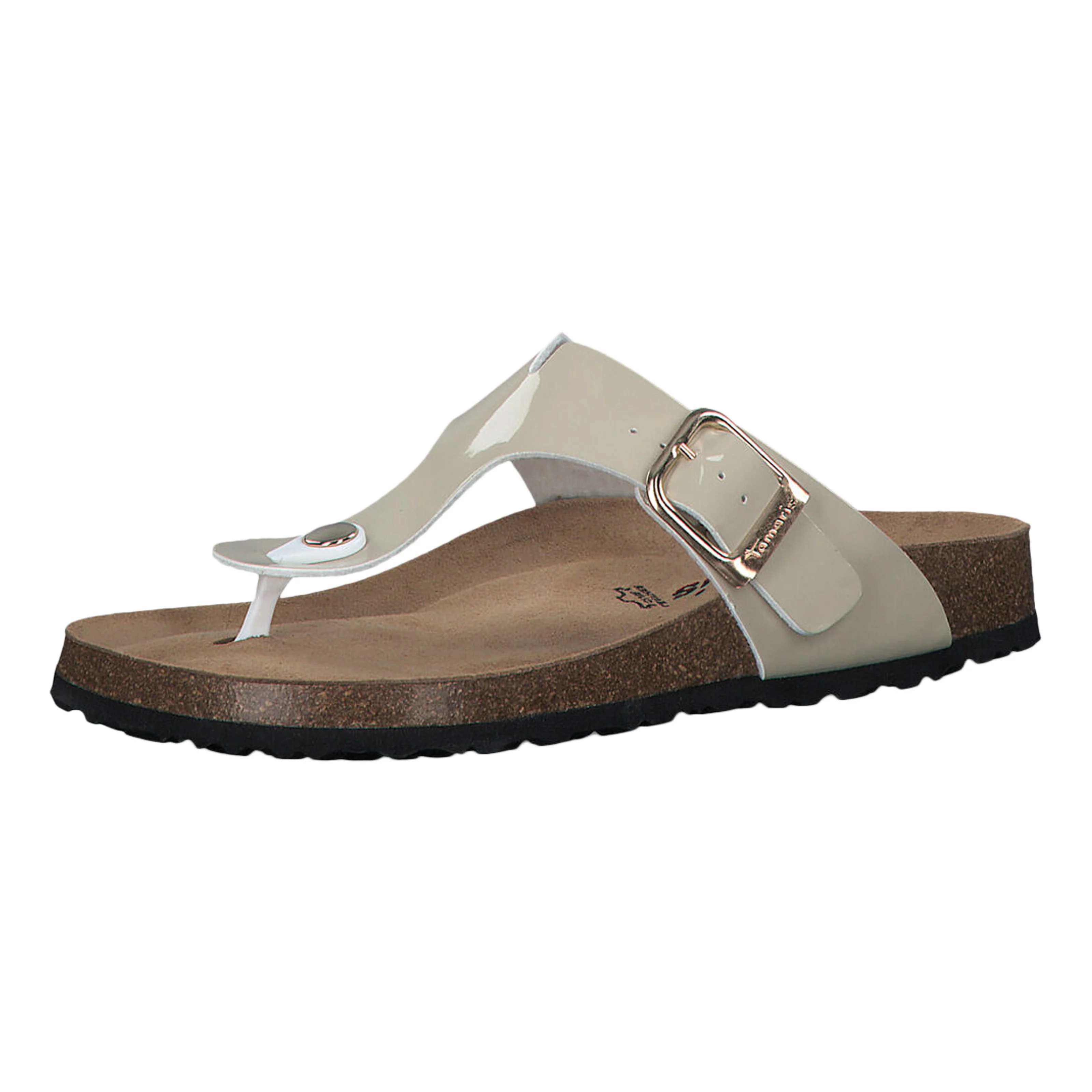 Mules cuir | Beige