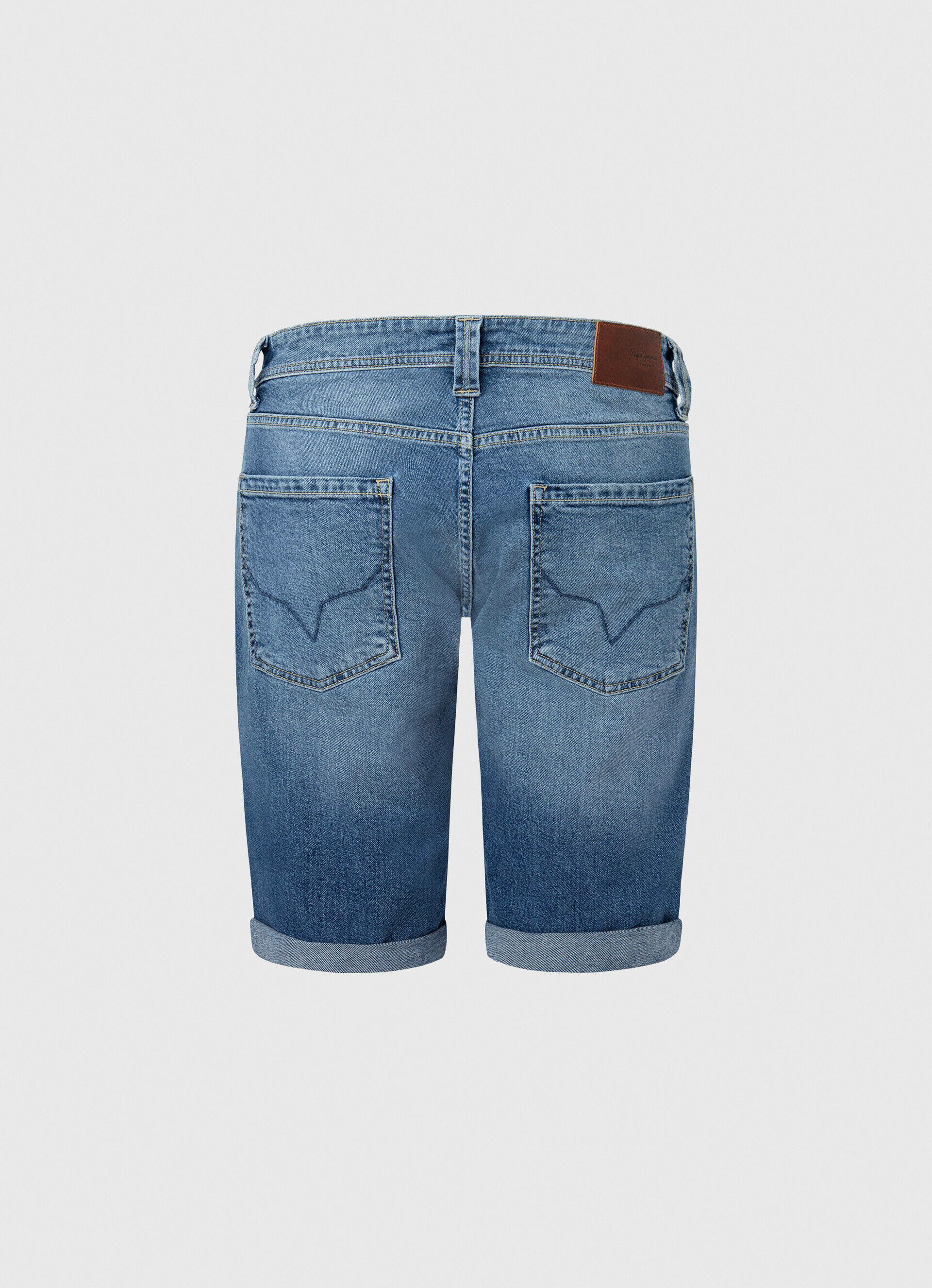 BERMUDA DENIM REGULAR CASH FIT - jeans