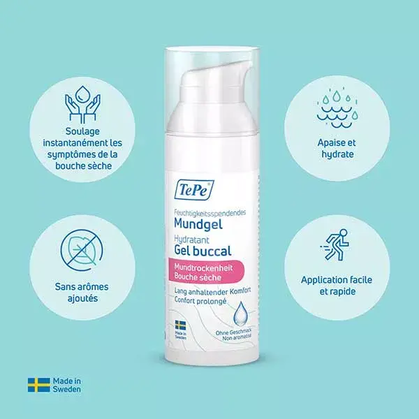 TePe Gel buccal sans saveur 50ml