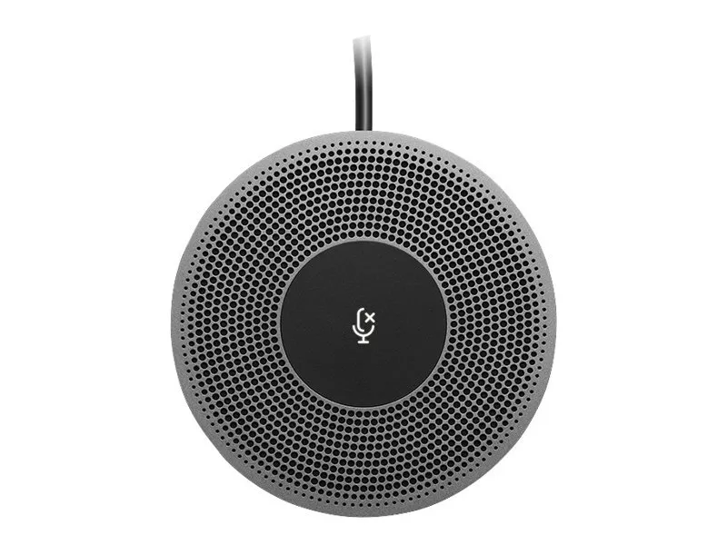 Logitech EXPANSION MIC FOR MEETUP - Mikrofon - for Small Room Solution for Google Meet, for Microsoft Teams Rooms, for Zoom Rooms