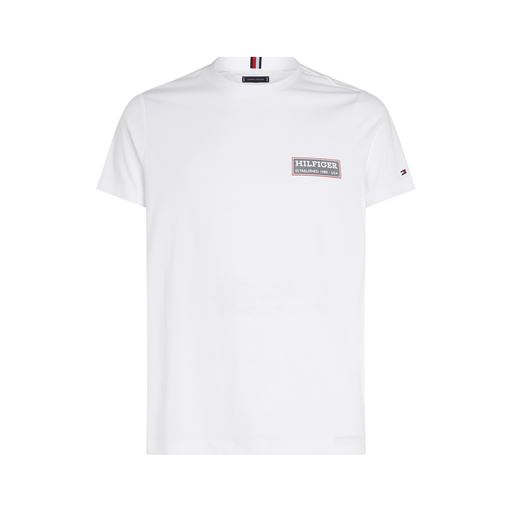 Tommy Hilfiger Printed Badge T-shirt, White, L