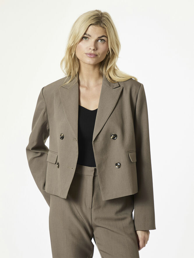 Neo Noir Conan Structure Blazer Khaki