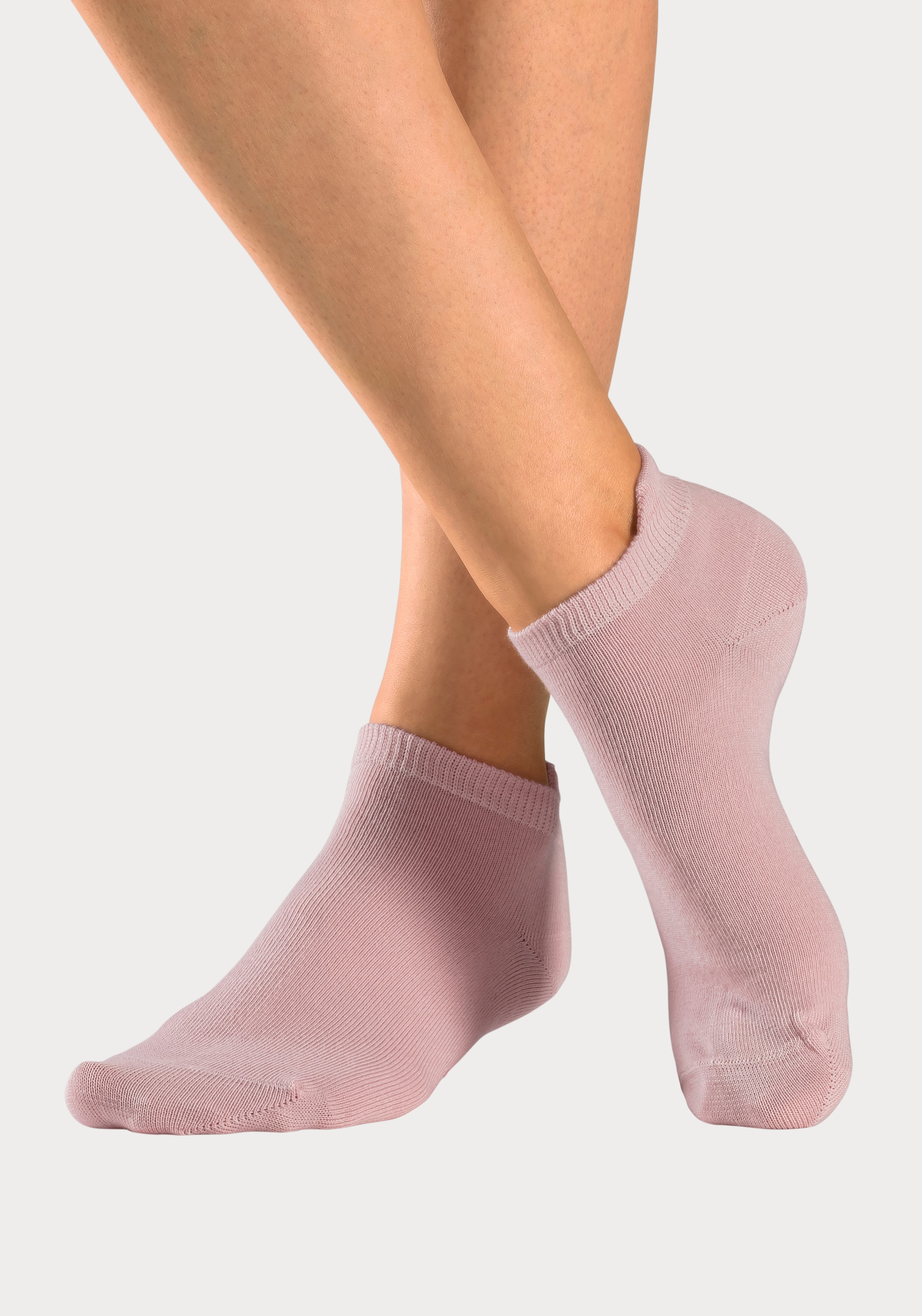 H.I.S Sneakersocken Packung, 8 Stk. tlg. mit verlängertem Bündchen hinten