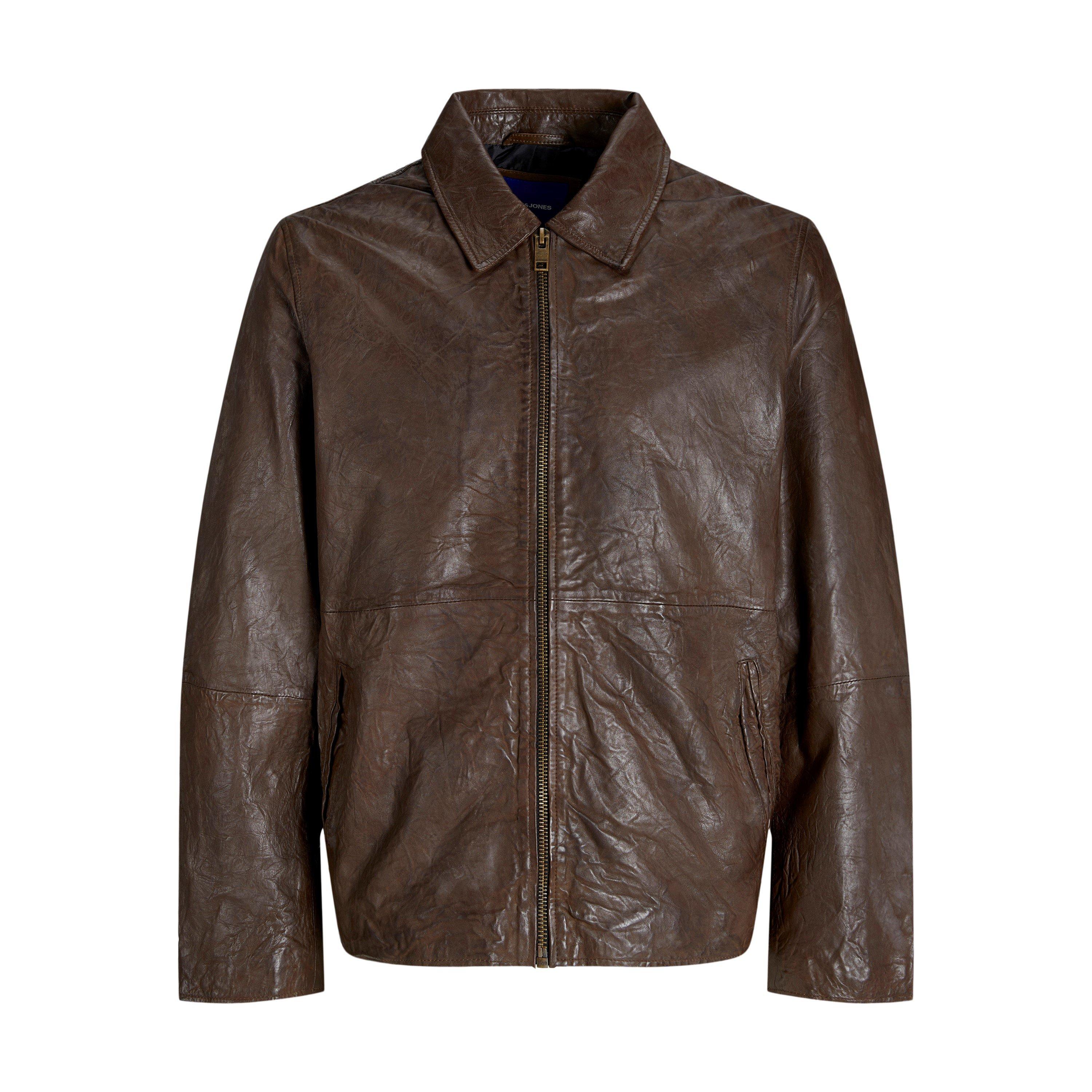 Jack and Jones Leather Jkt Sn99
