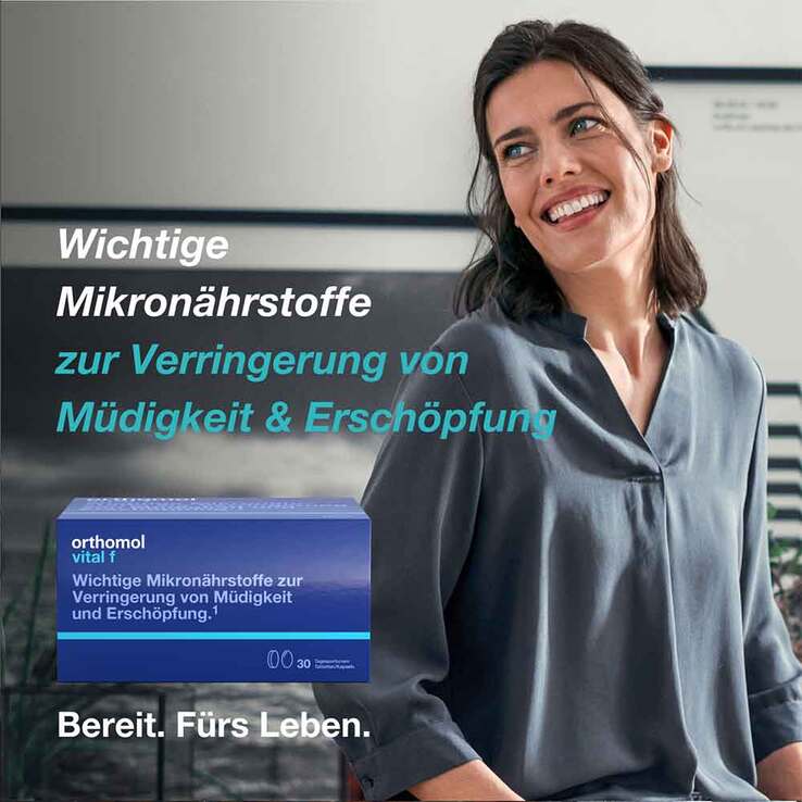 Orthomol Vital F 30 Tabletten / Kapseln Kombipackung, 1 St