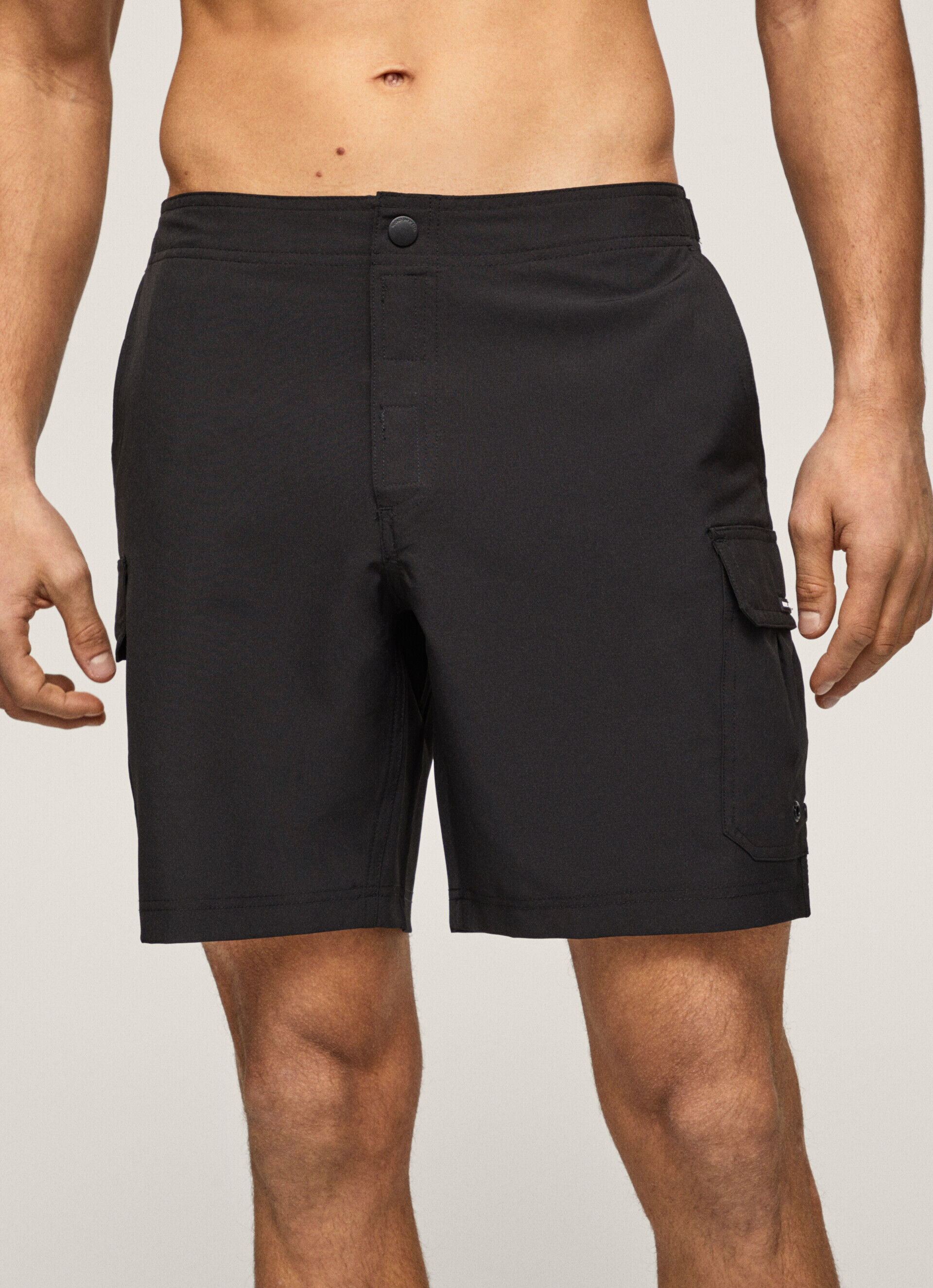 FERGUS CARGO SWIMSUIT BERMUDA - preto