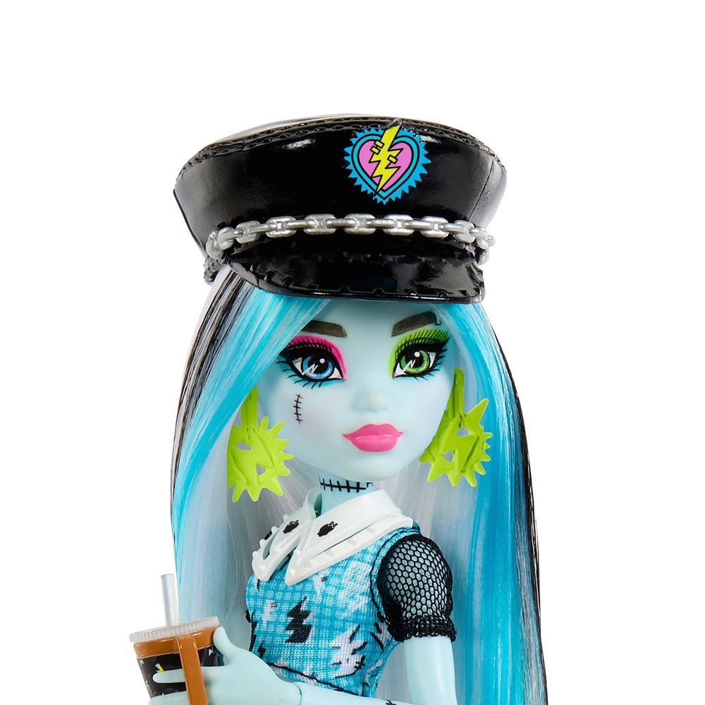 Monster High Skulltimate Secrets Frankie Stein Puppen-Modeset mit Spind