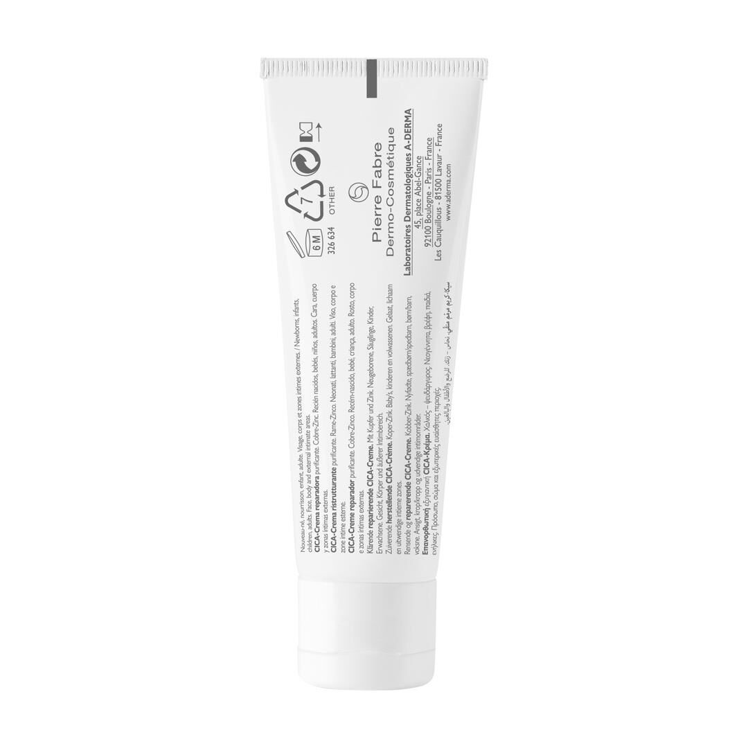 Dermalibour + - Creme reparador purificante CICA - 50ml